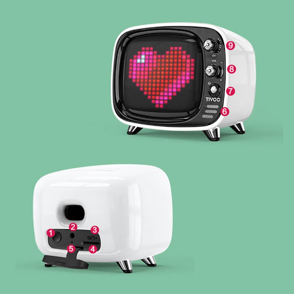 Portable Bluetooth speaker - LIGHTBULB GIFTS