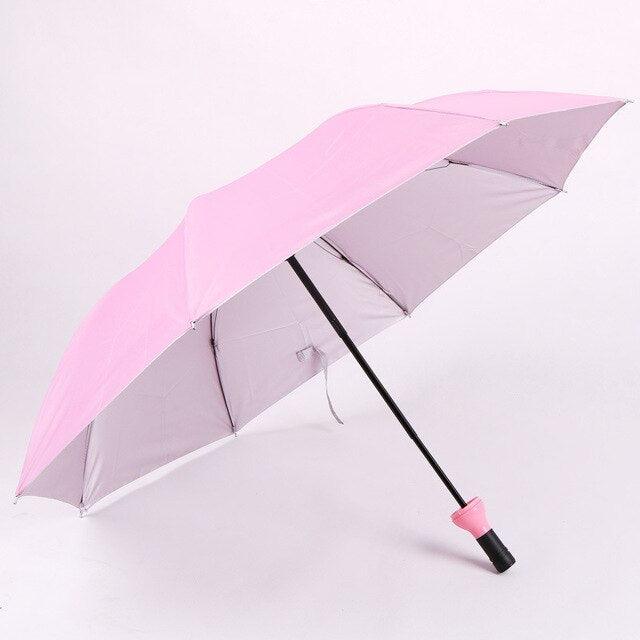 Fashion Rose Flower Bottle Umbrellas - LIGHTBULB GIFTS