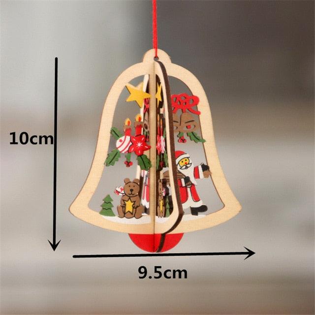 Wooden Snowflake Desktop Ornament - LIGHTBULB GIFTS