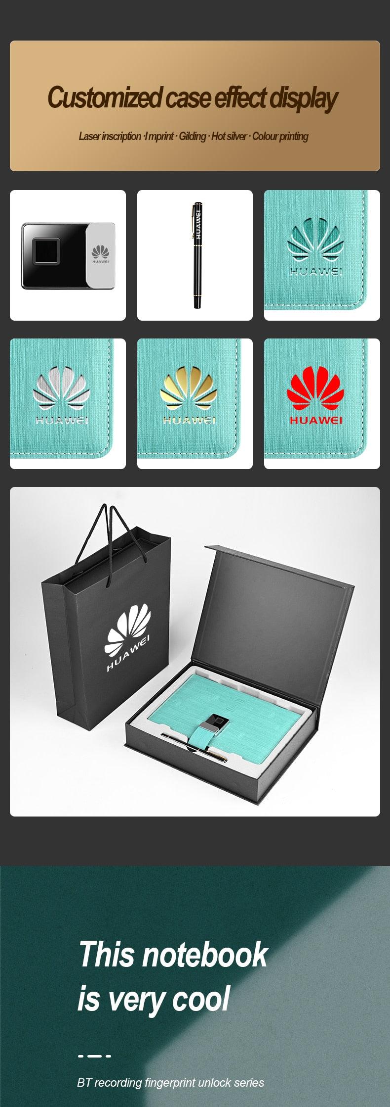Fingerprint Lock Smart Notebook - LIGHTBULB GIFTS
