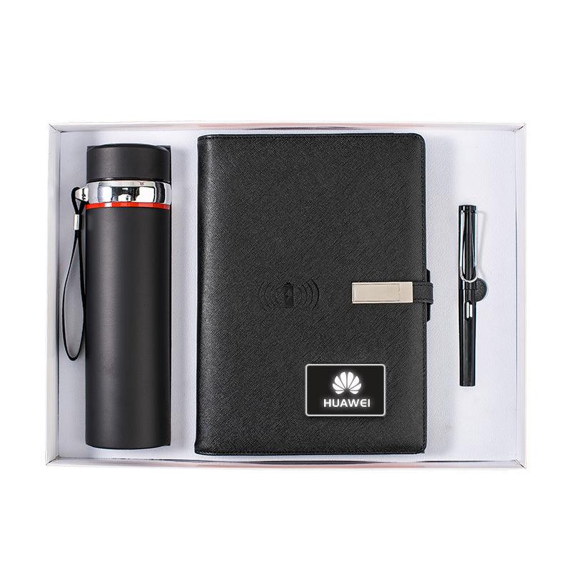 Smart Logo Illuminated Notebook Gift Set - LIGHTBULB GIFTS
