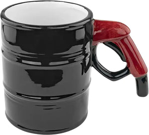 Oil Drum Gas Pump Handle 14oz Ceramic Coffee & Tea Mug