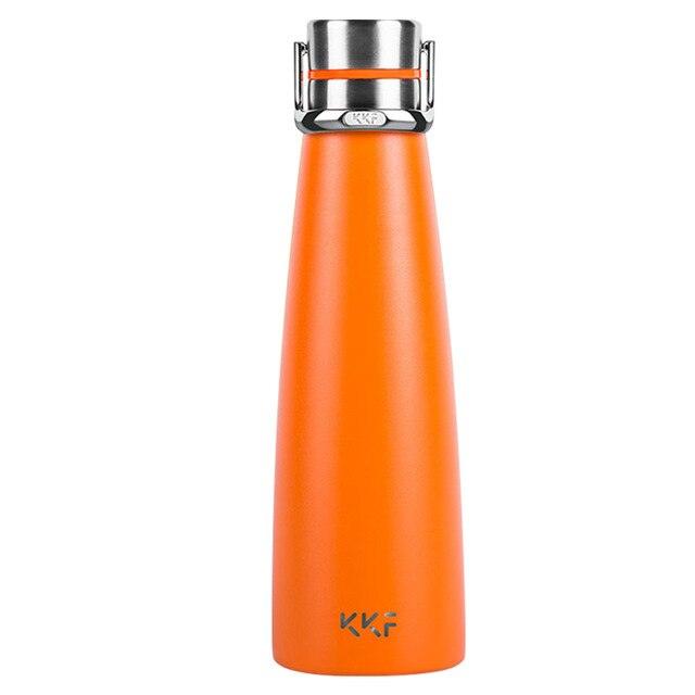 Hot Xiaomi Kkf Vacuum Bottle 24h Insulation Thermoses Stainless Steel Thermos Flask Travel Sport Mug 475ml Oled Temperature Cup