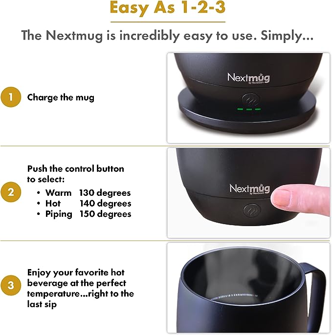 Smart Ceramic Heater Mug