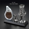 Acrylic oil barrel metal gift items oil and gas drilling rig model for oil company