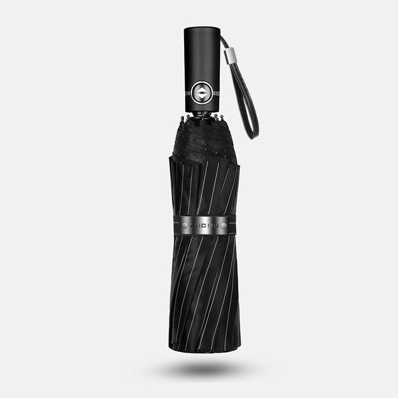 Zuodu Automatic Umbrella Men Windproof Folding Business Car Strong Umbrella Storm Germany Umbrella Outdoor Travel Rain Gear