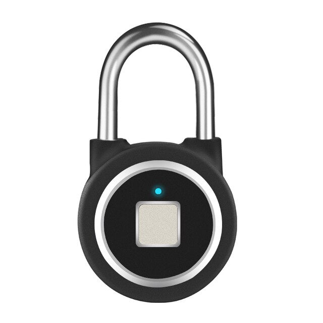 Portable Bluetooth Smart Keyless Fingerprint Lock Waterproof App Fingerprint Unlock Anti Theft Security Padlock Door