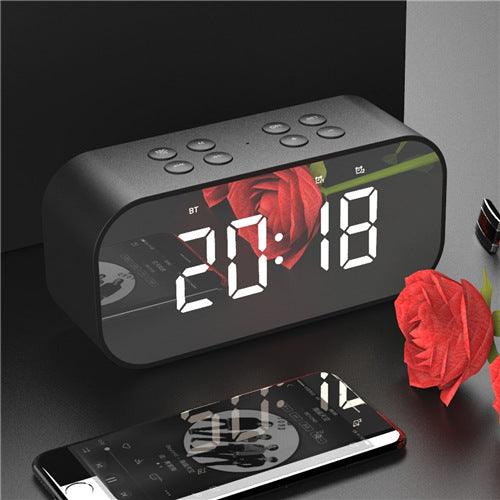 The Suite | Mirror Alarm Clock Bluetooth Speaker