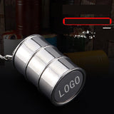 3D oil barrel keychain