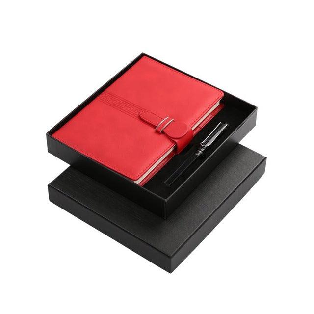 Business Companion Gift Notebook Gift Suit Retro Thickened Line Notebook