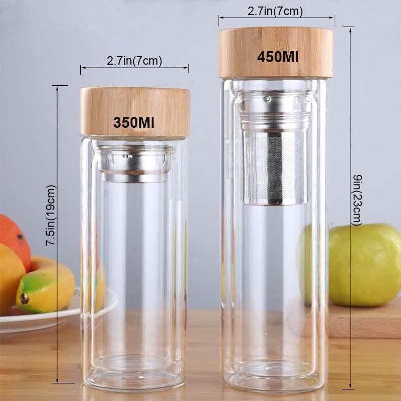 Water Bottle With Infuser - LIGHTBULB GIFTS
