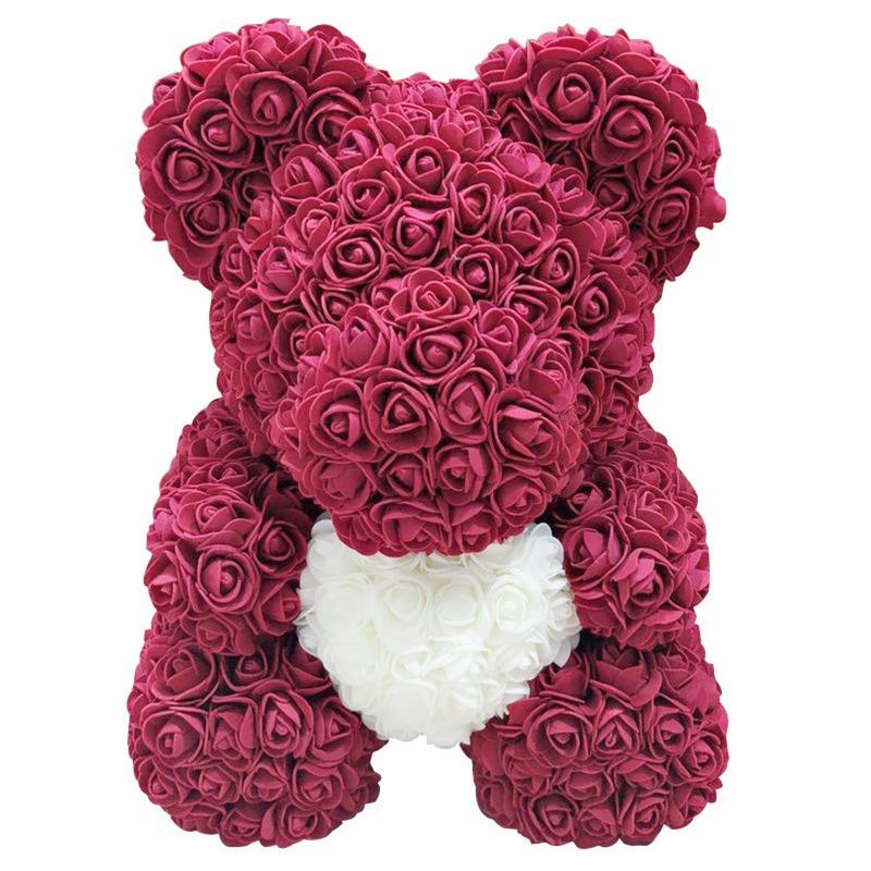 Artificial Flower PE Rose Bear - lightbulbbusinessconsulting