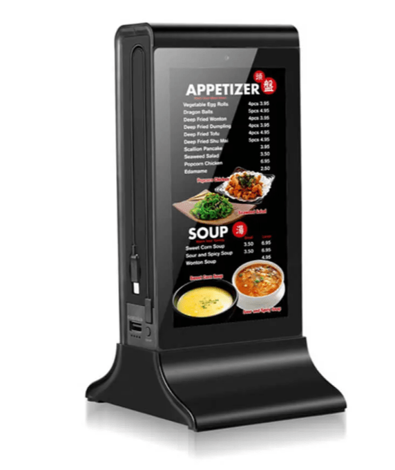 Dual 8 Inch Tabletop Advertising Player - lightbulbbusinessconsulting