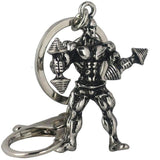 GYM Dumbbell  Keychain - lightbulbbusinessconsulting