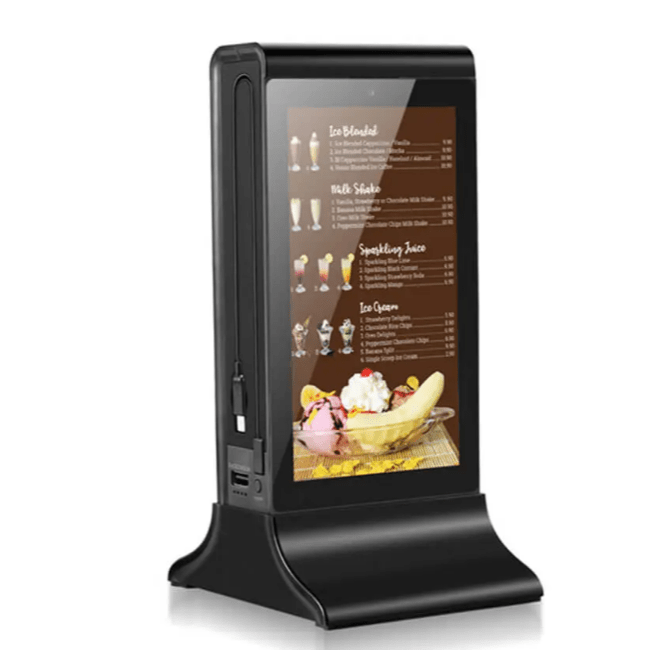 Dual 8 Inch Tabletop Advertising Player - lightbulbbusinessconsulting