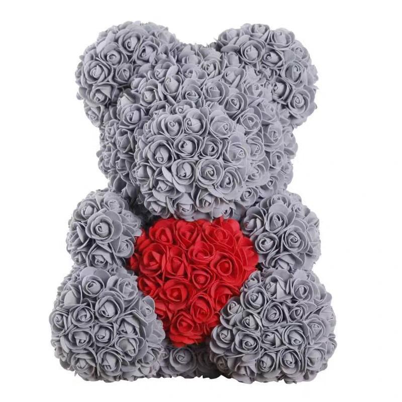 Artificial Flower PE Rose Bear - lightbulbbusinessconsulting