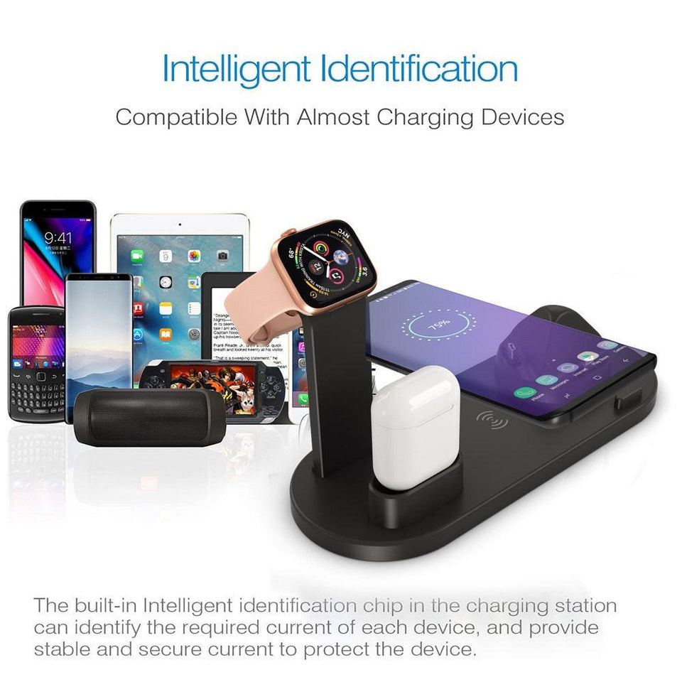 Wireless Charging Dock Station - lightbulbbusinessconsulting