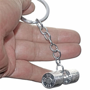 GYM Dumbbell  Keychain - lightbulbbusinessconsulting