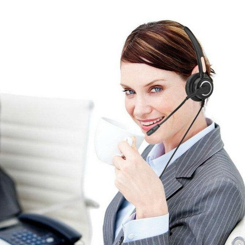 USB Wired Call Center Headphones - lightbulbbusinessconsulting