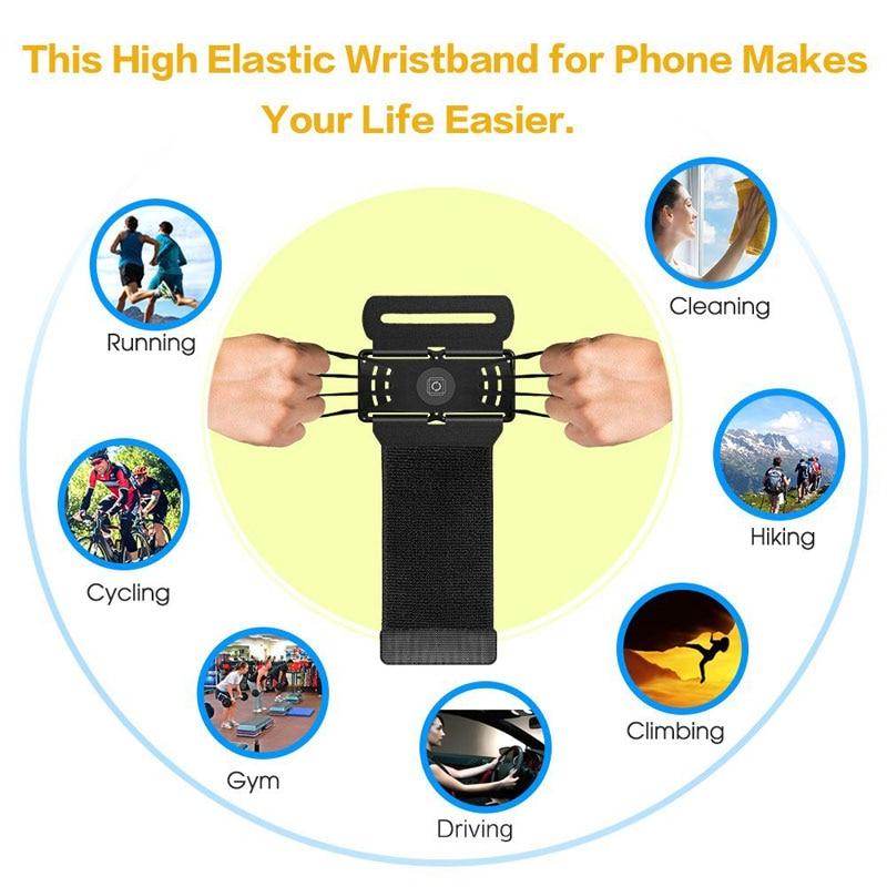 Rotatable Running Wristband Arm Band - lightbulbbusinessconsulting