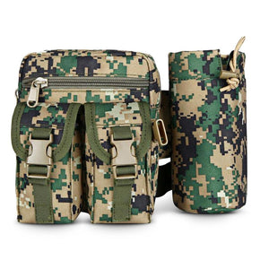 Tactical Waist Pack with Water Bottle Pocket Holder - lightbulbbusinessconsulting