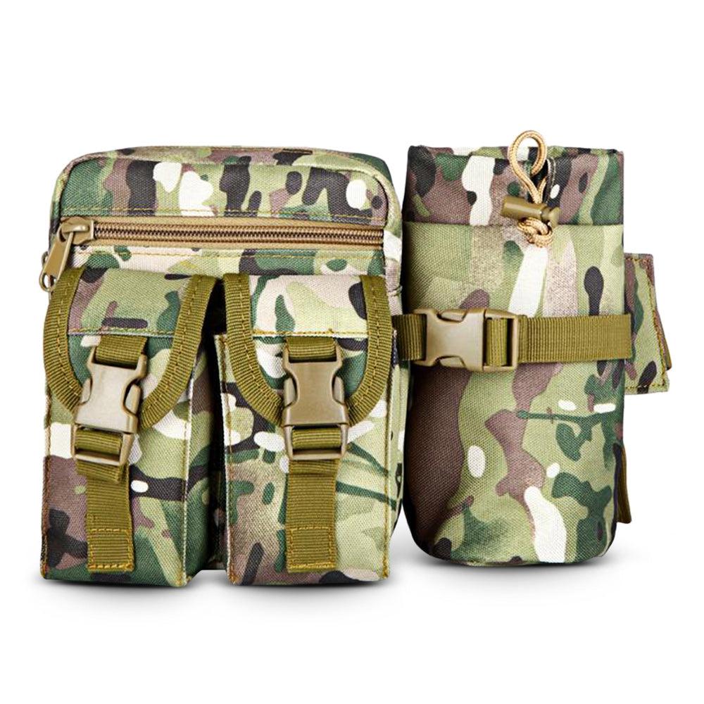 Tactical Waist Pack with Water Bottle Pocket Holder - lightbulbbusinessconsulting