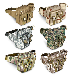 Tactical Waist Pack with Water Bottle Pocket Holder - lightbulbbusinessconsulting