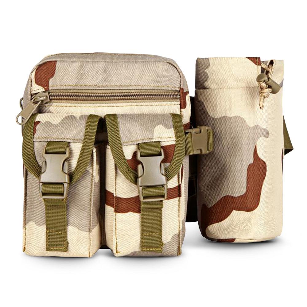 Tactical Waist Pack with Water Bottle Pocket Holder - lightbulbbusinessconsulting
