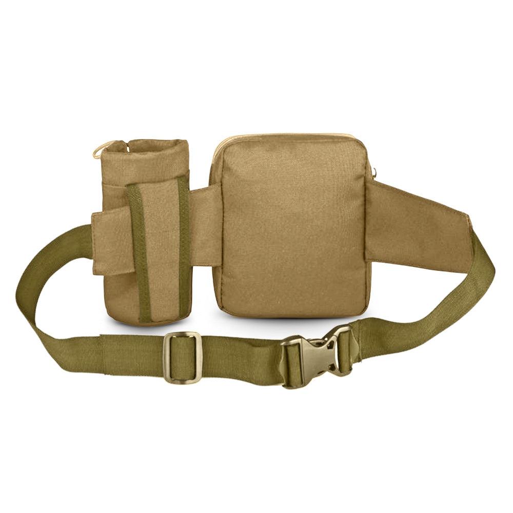 Tactical Waist Pack with Water Bottle Pocket Holder - lightbulbbusinessconsulting