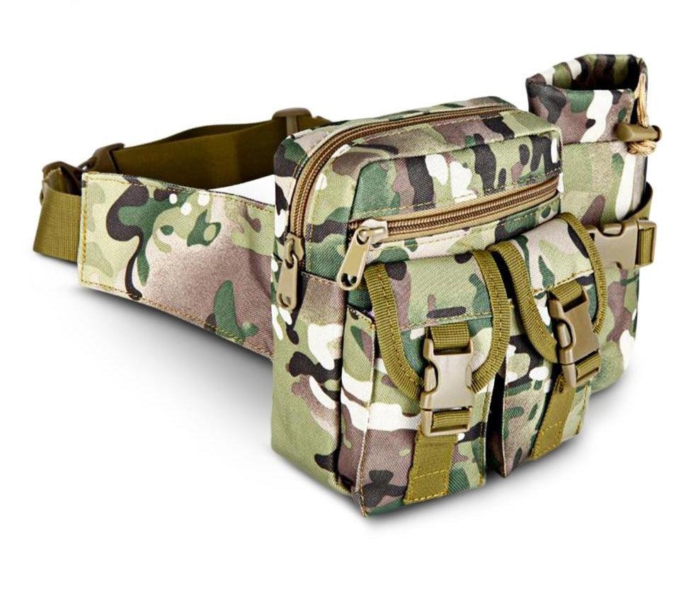 Tactical Waist Pack with Water Bottle Pocket Holder - lightbulbbusinessconsulting