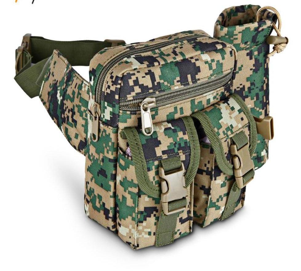 Tactical Waist Pack with Water Bottle Pocket Holder - lightbulbbusinessconsulting