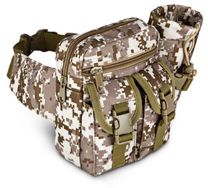 Tactical Waist Pack with Water Bottle Pocket Holder - lightbulbbusinessconsulting