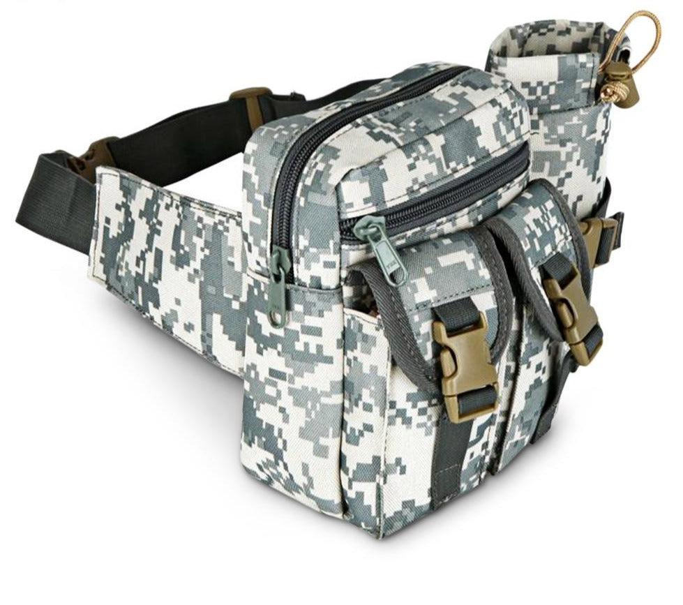Tactical Waist Pack with Water Bottle Pocket Holder - lightbulbbusinessconsulting