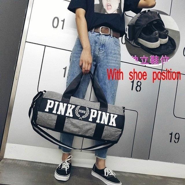Sequins Black Gym Bag - lightbulbbusinessconsulting