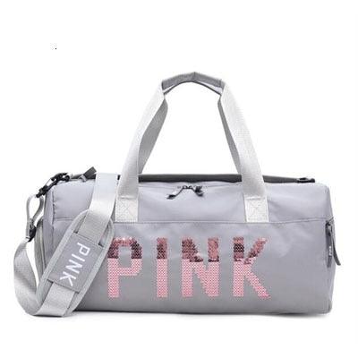 Sequins Black Gym Bag - lightbulbbusinessconsulting