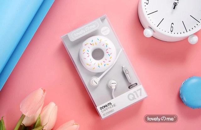 Novelty Donut Earphone - lightbulbbusinessconsulting