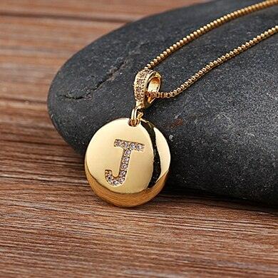 Ladies Monogramme  Necklace - lightbulbbusinessconsulting