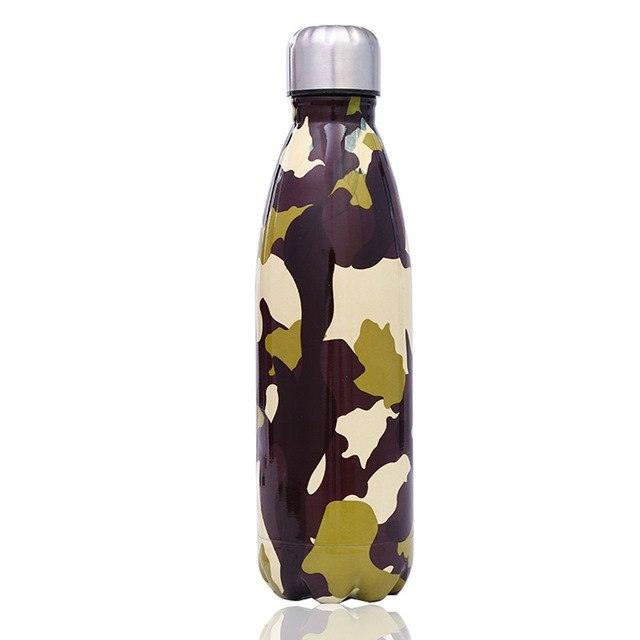 Camouflage  WaterBottle - lightbulbbusinessconsulting