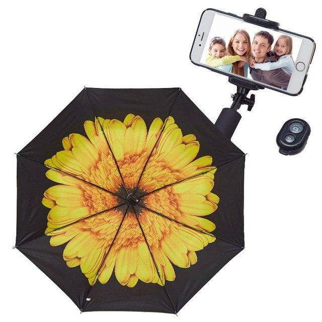 Travel Bluetooth Selfie Umbrella - lightbulbbusinessconsulting