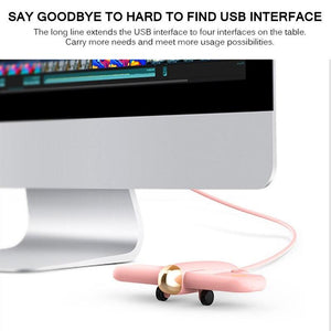 Aircraft Shape USB Extender - lightbulbbusinessconsulting