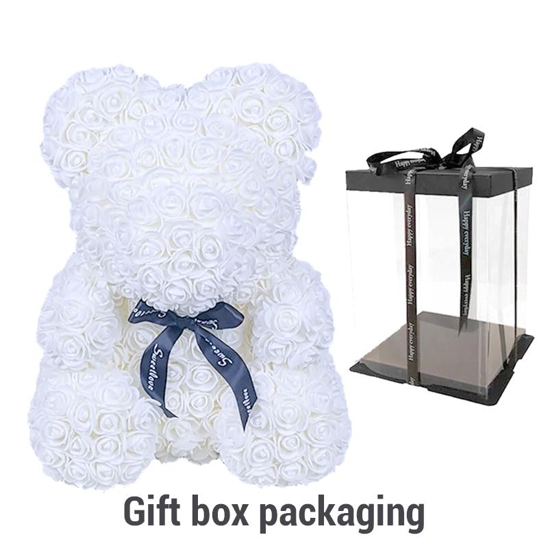 Artificial Flower PE Rose Bear - lightbulbbusinessconsulting