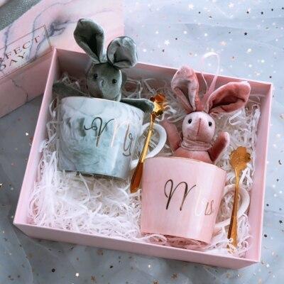 Brandex Ceramic Marble Mug - lightbulbbusinessconsulting