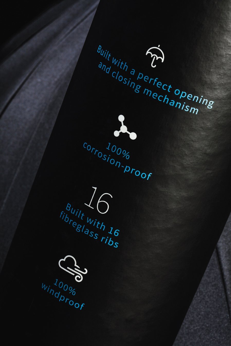 Luxury Kish Smart Umbrella - lightbulbbusinessconsulting