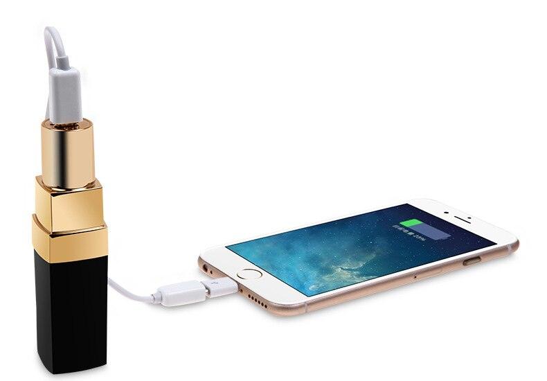 luxury lipstick power bank charger - lightbulbbusinessconsulting