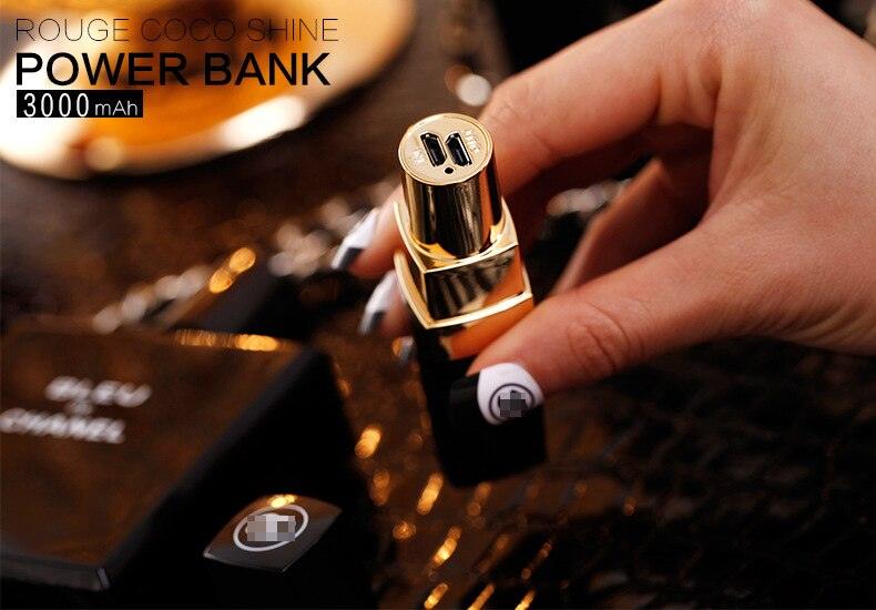 luxury lipstick power bank charger - lightbulbbusinessconsulting