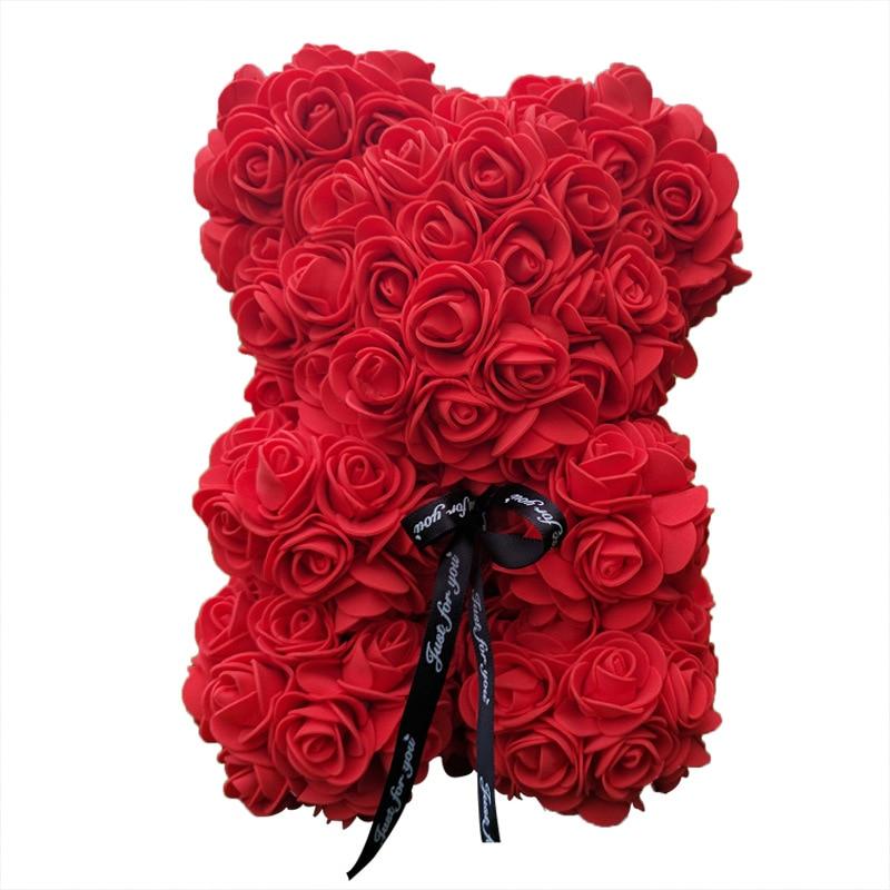 Artificial Flower PE Rose Bear - lightbulbbusinessconsulting