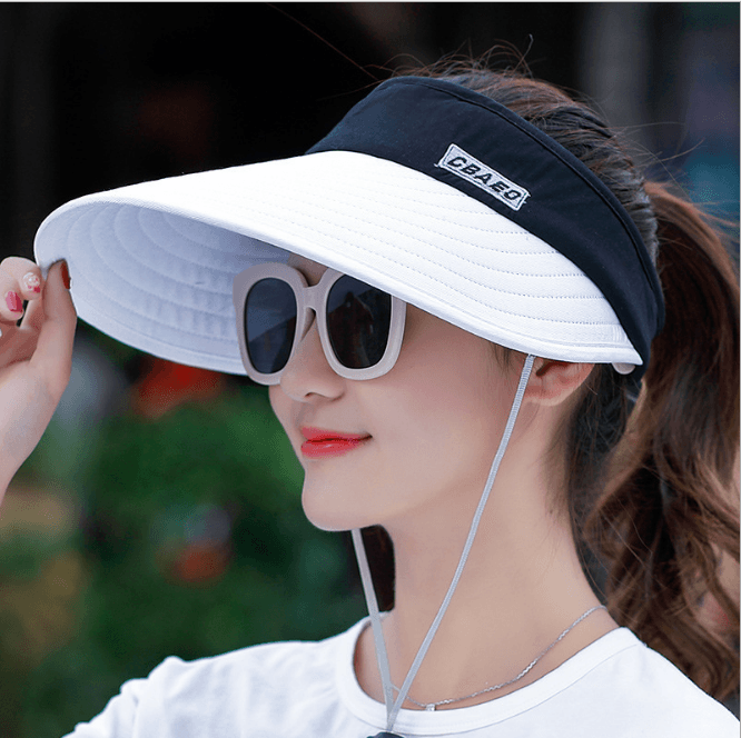 Women Beach Sports Sun Visor - lightbulbbusinessconsulting