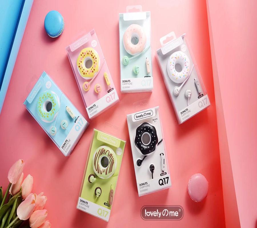 Novelty Donut Earphone - lightbulbbusinessconsulting