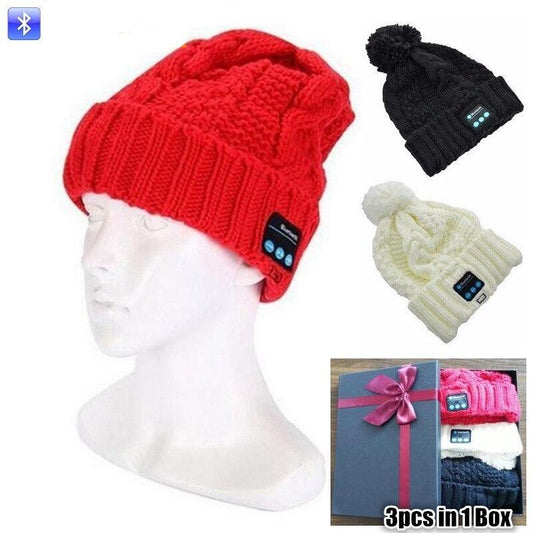 Wireless Bluetooth Smart  Beanie Hat - lightbulbbusinessconsulting