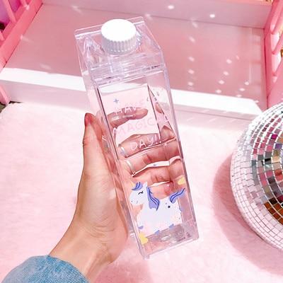 Novelty Transparent Plastic Drink Bottle - lightbulbbusinessconsulting